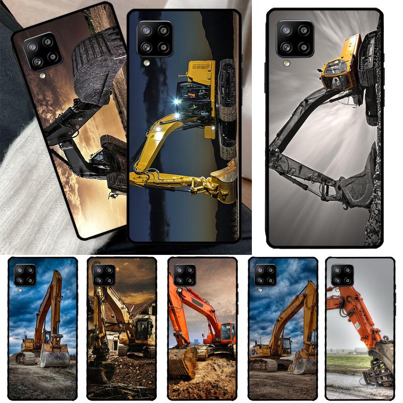 Чехол-экскаватор для Samsung Galaxy A54 A34 A14 A13 A12 A22 A32 A52 A72 A51 A71 A53 A52S Задняя крышка