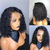 Front Lace Curly Hair, European and American Wigs, African Women's Small Curls, High Temperature Silk Chemical Fiber Short Curly Wig Cover In Stock.