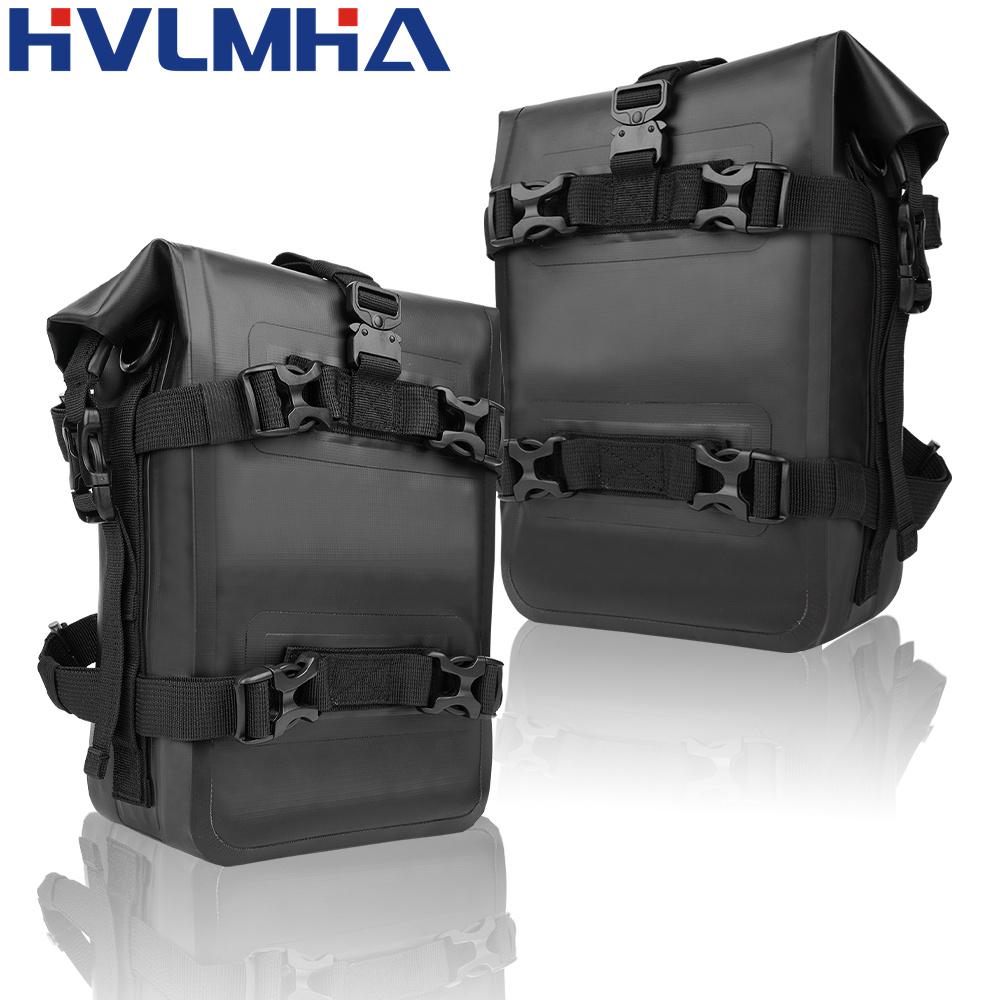 For BMW R1200GS R1250GS ADV For HONDA NC750X CB500X Motorcycle Frame Crash Bars Waterproof Bag Bumper Repair Tool Placement Bag