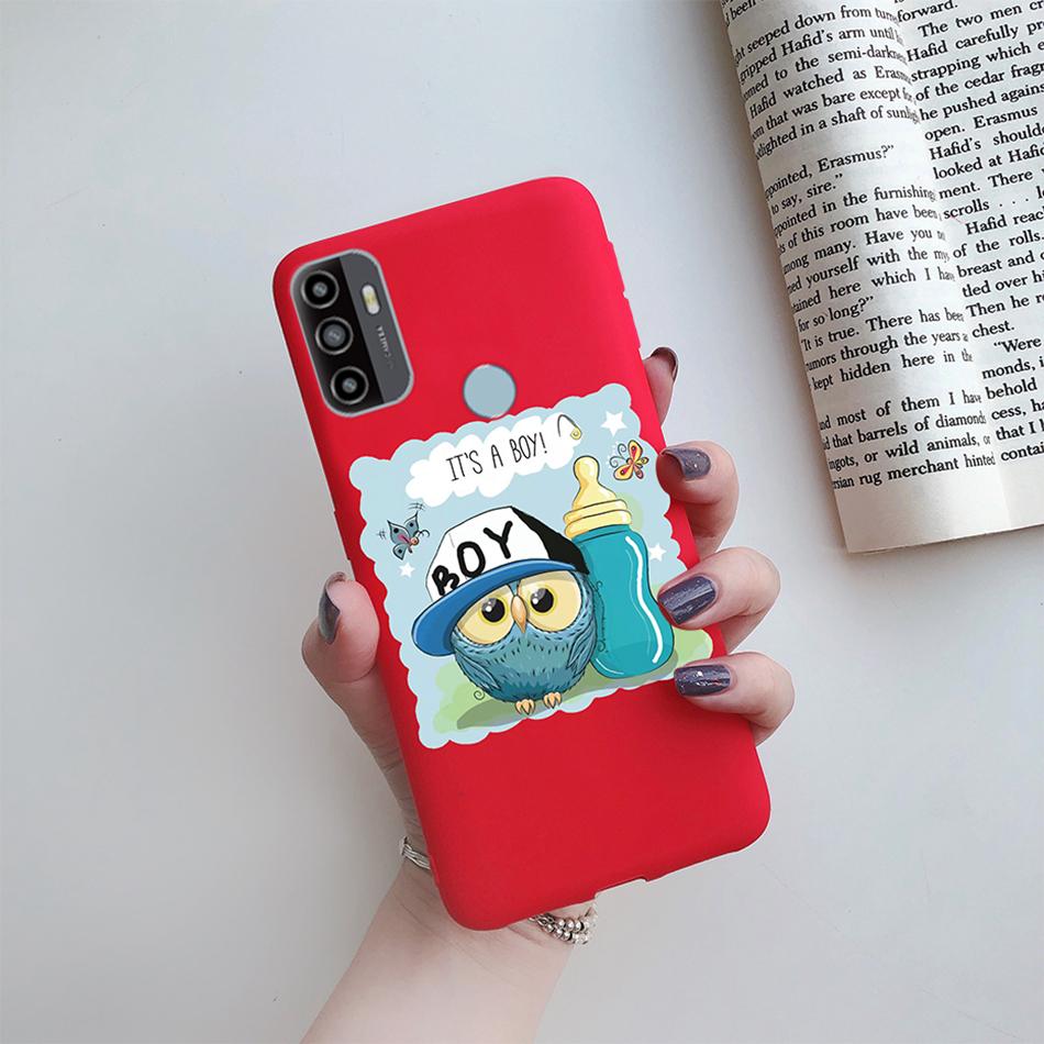 Чехол для OPPO A53S 2020 Мультяшный Coque Сердце Нарисованный Силиконовый Задняя Панель Телефона Для oppo a53s A 53s A53 s oppoa53 2020 Чехол-Ракушка