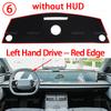 For Geely Galaxy E8 2024 2025 Dashboard Cover Dash Board Mat Carpet Pad Sunshade Cushion Car Visor Accessories