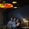 Portable USB Night Lamp 2 in 1 Star Projector Light, Space Nebula with 360 Decorative Interior Lighting Degree Rotating Film, Car Home Bedroom Ambient