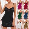 Ladies Fashion Sexy Lingerie Satin Comfortable Nightwear Underwear Nightgown