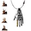 Mechanical Hand Pendant, Movable Finger Joints Robot Hand Charm Jewelry, Steampunk Necklace Pendant, Punk Lover Gift, For Men Women