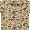A BATHING APE X Alpha Industries Bape T-Shirts Men's Camouflage Crew Neck Moderate 1G73-109-914