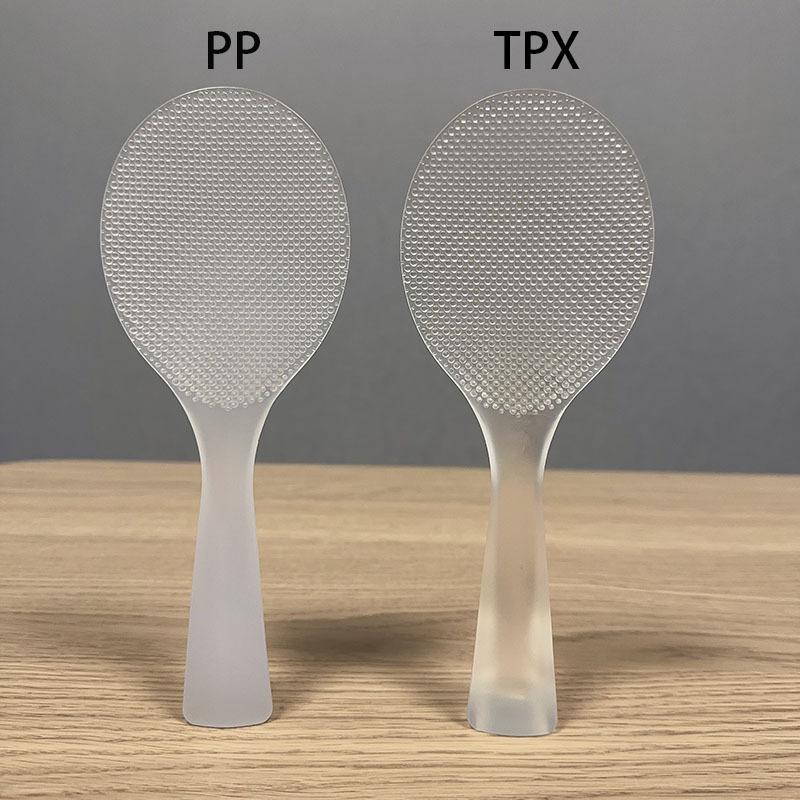 Japan is not easy to stick rice Net red TPX rice spoon can stand transparent rice spoon rice cooker rice shovel by rice spoon wholesale