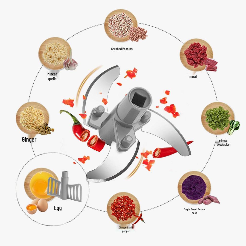 Многофункциональный ручной измельчитель и терка для чеснока для кухни и детского питания