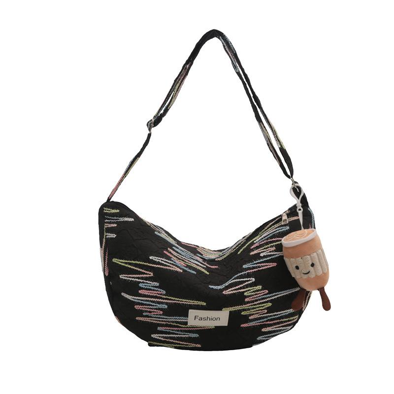 Большая вместительная сумка через плечо, летняя новая модная простая сумка через плечо, женская модная повседневная сумка через плечо