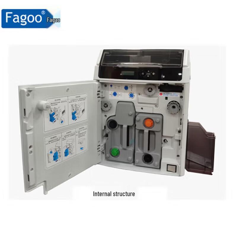 Термотрансферный принтер для карт Fagoo FA-P9600 Штепсель CN (адаптер в комплекте)