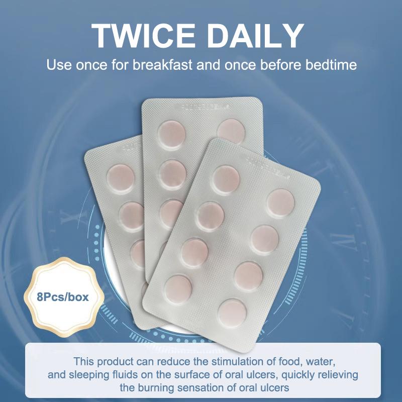 Патч для быстрого лечения язв во рту, повязка для ран полости рта при афтозном стоматите, быстрое облегчение боли, лекарство от афтозного стоматита, обезболивающее
