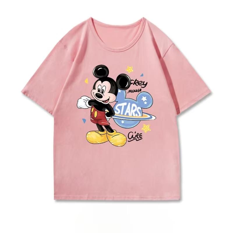 Autumn 2025 Trendy Casual Couple Tshirt Unisex Short Sleeve Cotton Tshirt Birthday Gift Casual Top