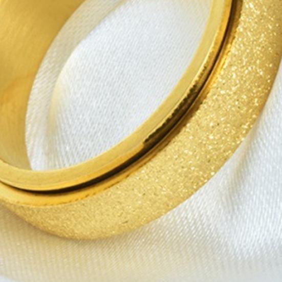 Кольцо-спиннер, унисекс, популярное кольцо для снятия стресса, пескоструйная отделка, анти-тревожное кольцо