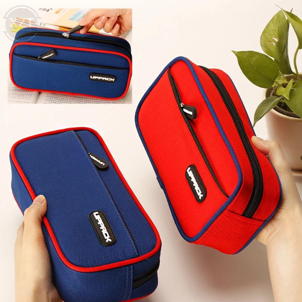 Creative Pencil Case Cute Boy Girl Kawaii Pencil Cases Storage Kids Pen Bag Stationery Box School Students Supplies