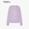 MO&Co. Women's V-Neck Loose Knit Sweater