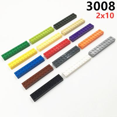 10 шт./лот MOC Запчасти 3006 Кирпич 2x10 Совместимые фигурки Кирпичи DIY Сборка Строительные блоки Частицы Детские Головоломки Игрушки для мозга Подарок
