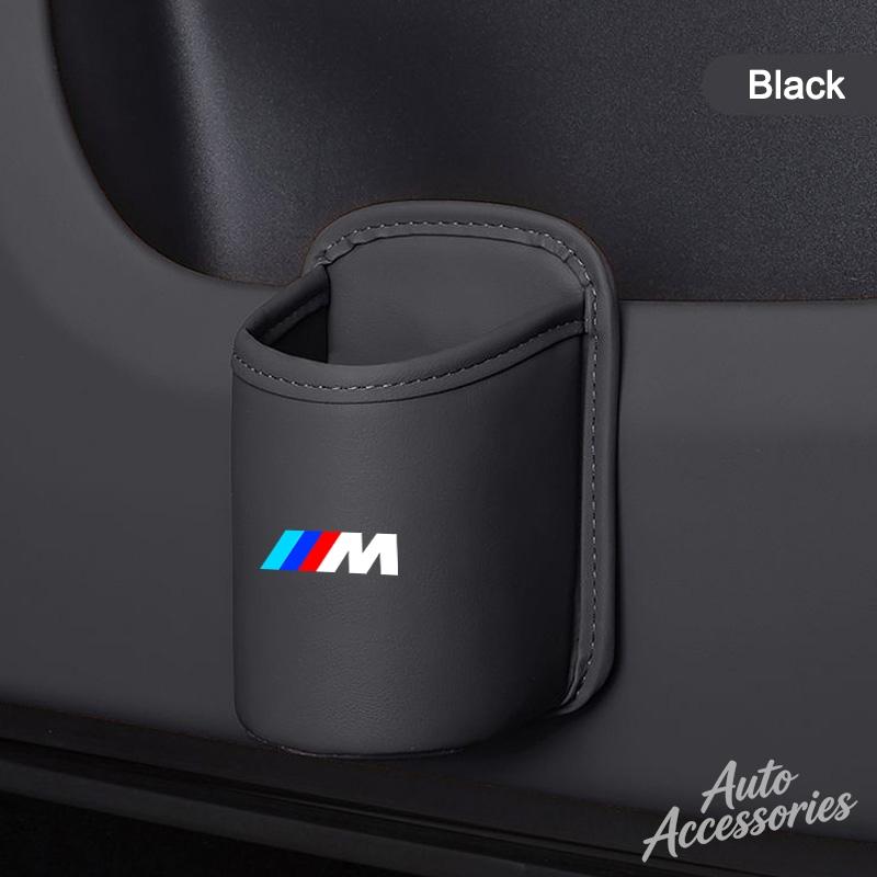 High Quality Car Water Cup Box Back Seat Drink Rack Storage Leather Accessories For BMW E39 F30 E36 E87 E90 X1 X3 X4 X5 M1 M2 M3 HF45I