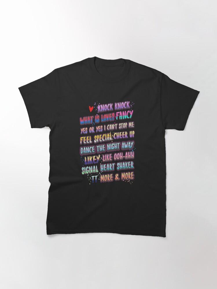 twice title Classic T-Shirt