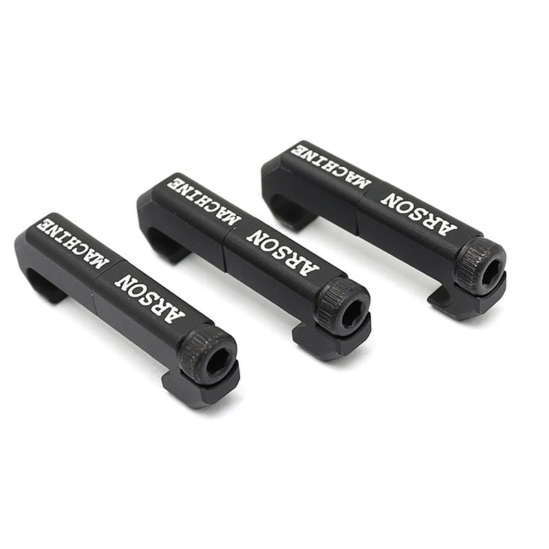 3 шт./компл. Система направляющих для проводов Крышка направляющей для прокладки кабелей Цевье с планкой Пикатинни Направляющая для проводов Хвостовая часть фиксированная