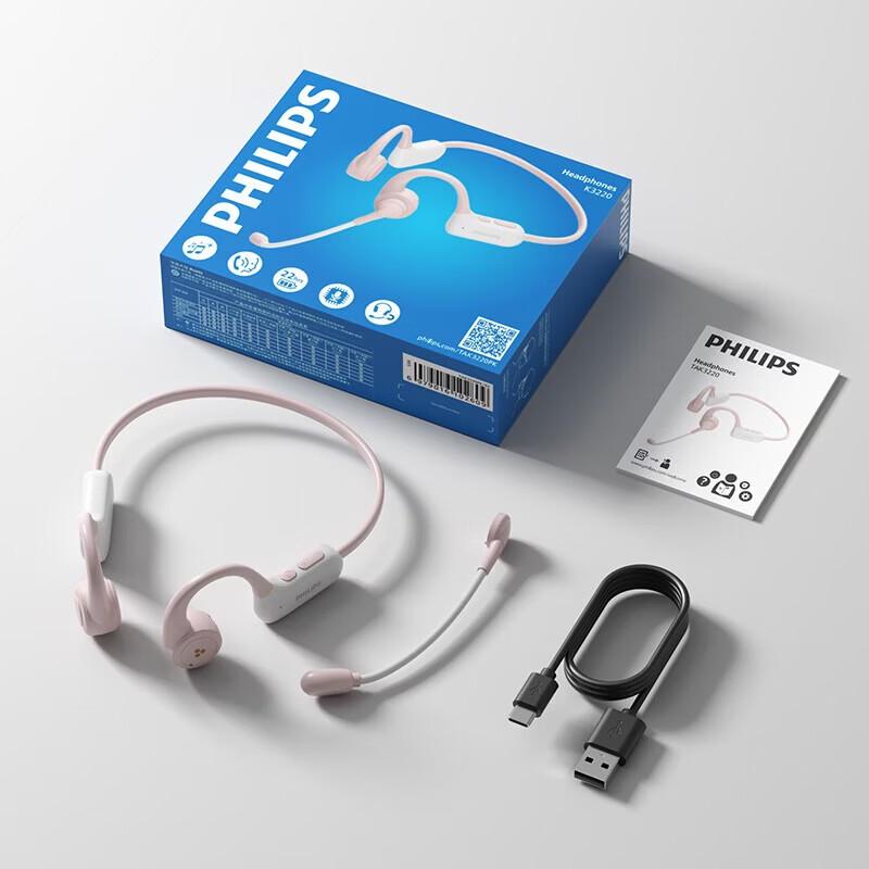 Philips Children's Wireless Open-Ear Bluetooth Headphones TAK3220