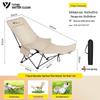 SERIES CLEAR Outdoor Folding Recliner with Footrest