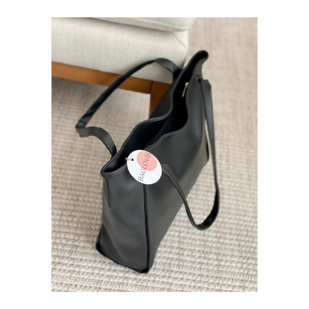 Large Size Soft Leather Women's Bag