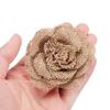 Party Supplies Home Decor Retro Wedding Decoration Jute Burlap Natural Hessian Handmade Flowers