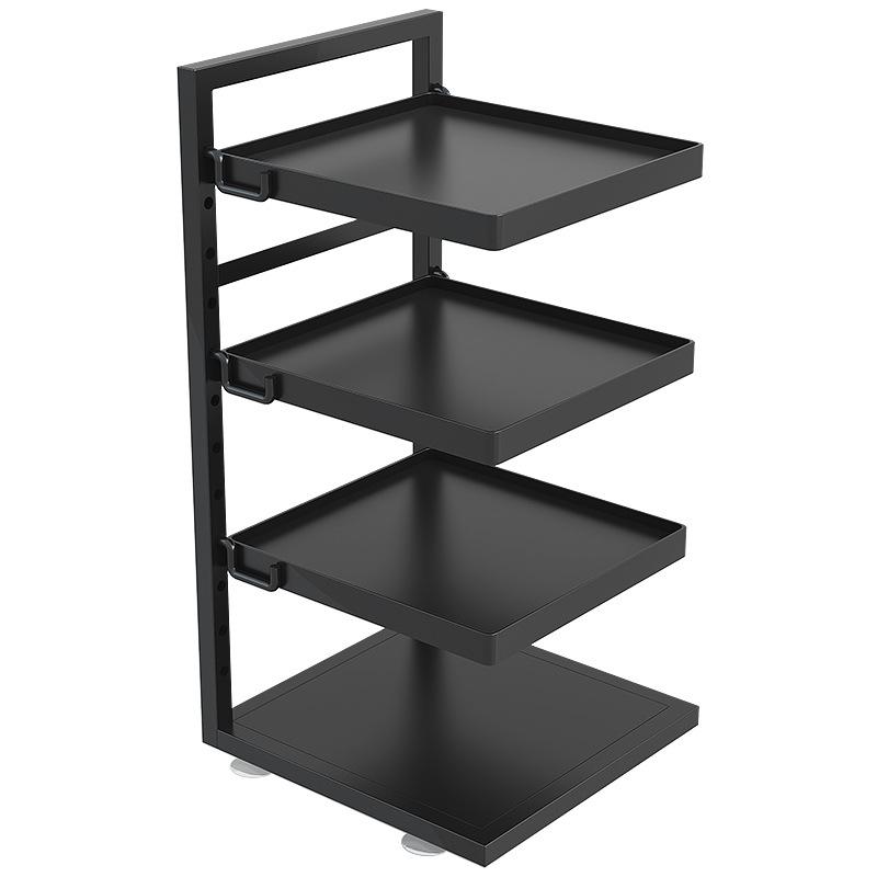 Многоуровневая стойка для хранения кастрюль на кухне, под раковиной и на столешнице