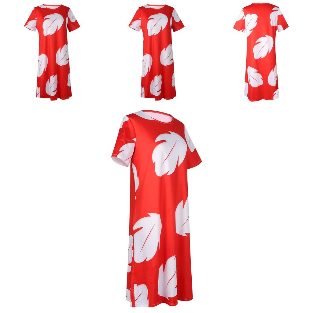Cosplay Lilo Stitch Costumes Role Play Halloween Party Stage Gift Performance