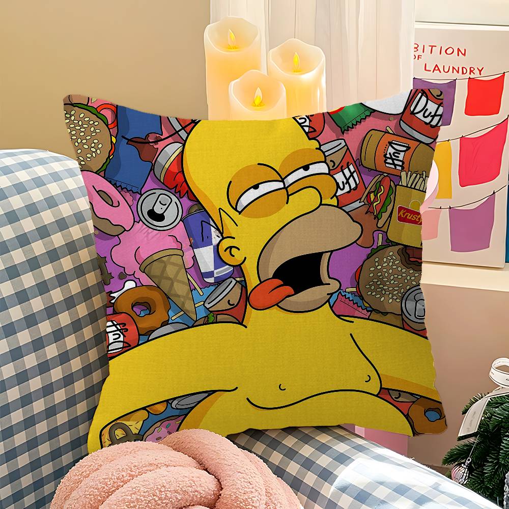 Cartoon The SSimpsons pillow cover sofa cushion cover home room decoration children gift