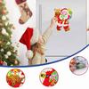 1 Set Santa Claus Diamond Painting Stickers Easy DIY Crafts Enhance Kids Coordination