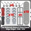Совместимо для Roborock Qrevo C / Curv / CurvC / Edge / EdgeC / 5AE / S5V Основная боковая щетка HEPA-фильтр Моющая насадка Мешок для пыли Запчасти