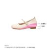 Inner Height-increasing Soft-soled Mary Jane Shoes Women's Summer New Silver High-end One-word Single Shoes