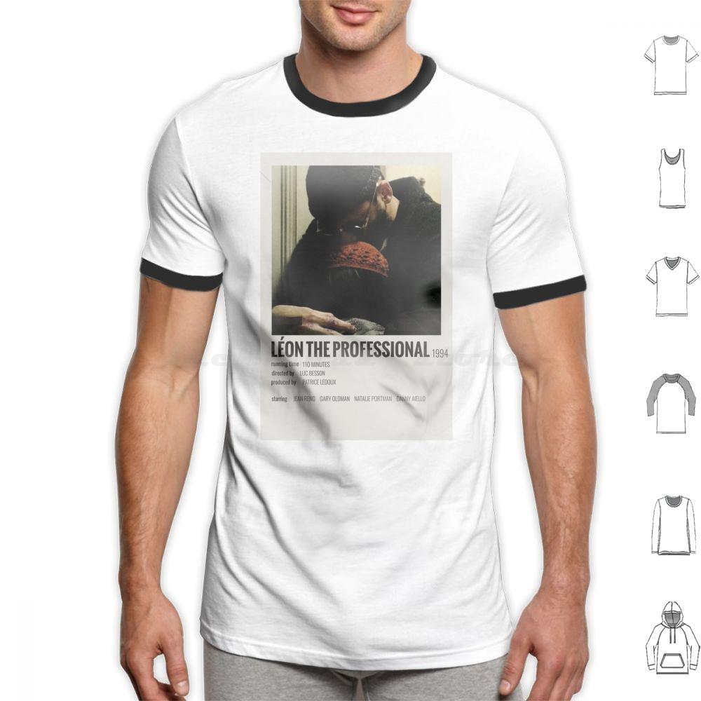 Léon The Professional 1994 T Shirt Big Size 100 Cotton Leon Movie Leon The Professional Natalie Portman Mathilda Film Jean