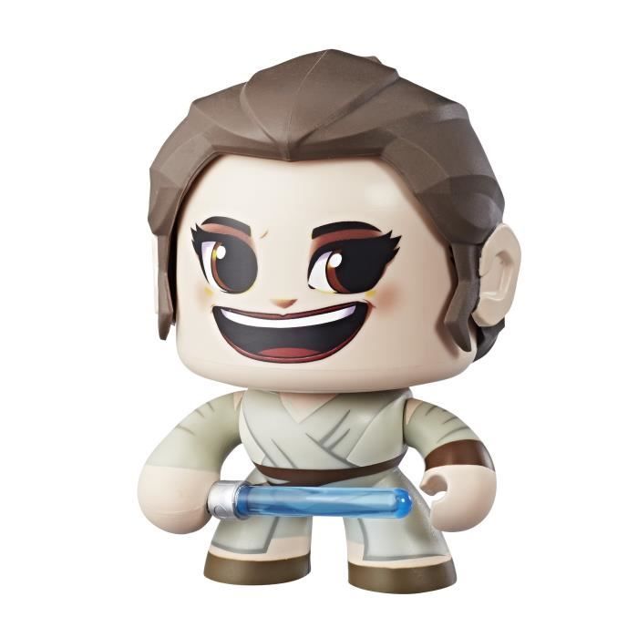 Figurine mighty muggs star wars - rey (jakku) - 15cm - collection de personnages miniatures