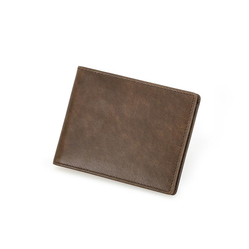 Тонкие кошельки CONTACT'S из натуральной кожи для мужчин, держатели для карт с магнитной пряжкой, зажимы для денег, брендовые роскошные дизайнерские мини-мужские кошельки