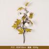 Веточки кленового листа Реалистичная зелелень для Хэллоуина Декор для Дня Благодарения Градиентные искусственные цветы для дома Осень
