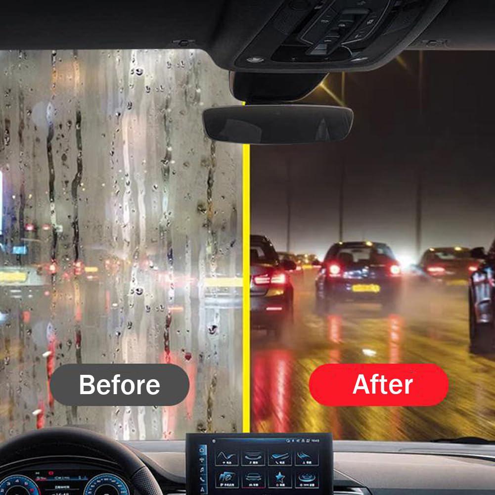 Windshield Oil Film Cleaner Car Windshield Cleaner Removes Dirt Glass Polishing Agent Powerful Windshield Oil Film Stain Removal