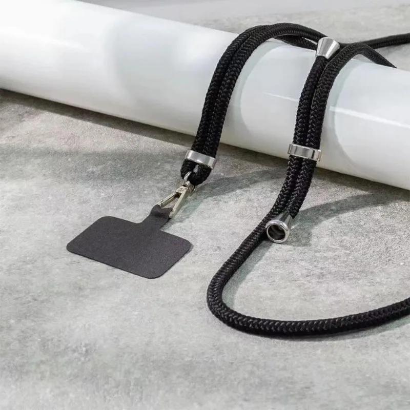 Универсальный ремешок для телефона Регулируемый съемный шейный шнурок Ремешок-шнурок Страховочный шнур для всех мобильных телефонов и ремешков для чехлов