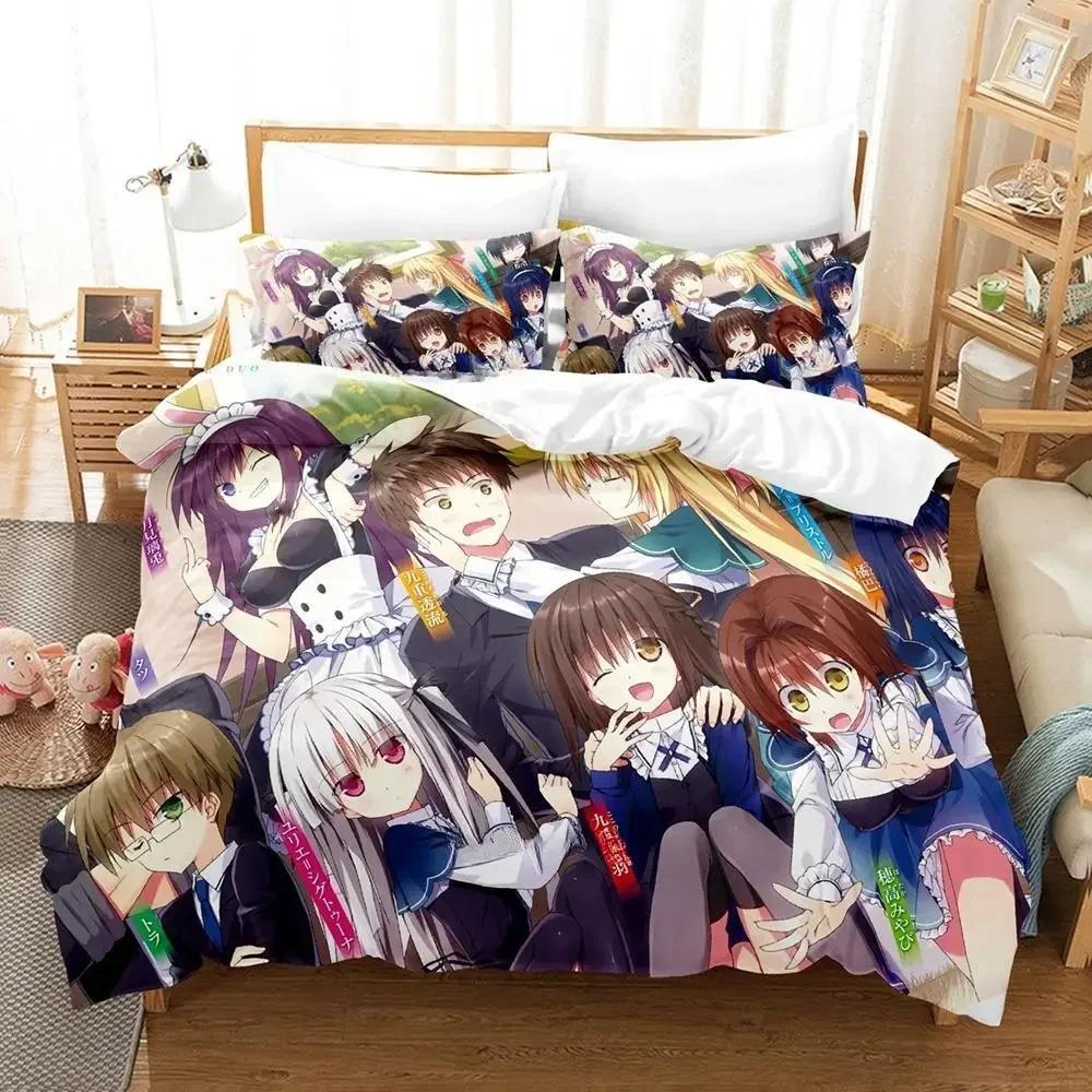 3D Печать Absolute Duo Коллекция Постельного БельяПододеяльник Одеяло Коллекция Постельного Белья Стеганое Одеяло НаволочкаРазмер King Queen Twin Мальчики Девочки Взрослыеe
