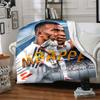 Star Player Kylian Mbappé Blanket Warmthful Decor Great for Couch Bed Sofa for All Seasons Modern Style Ideal Gift For Birthday Valentine'S Day