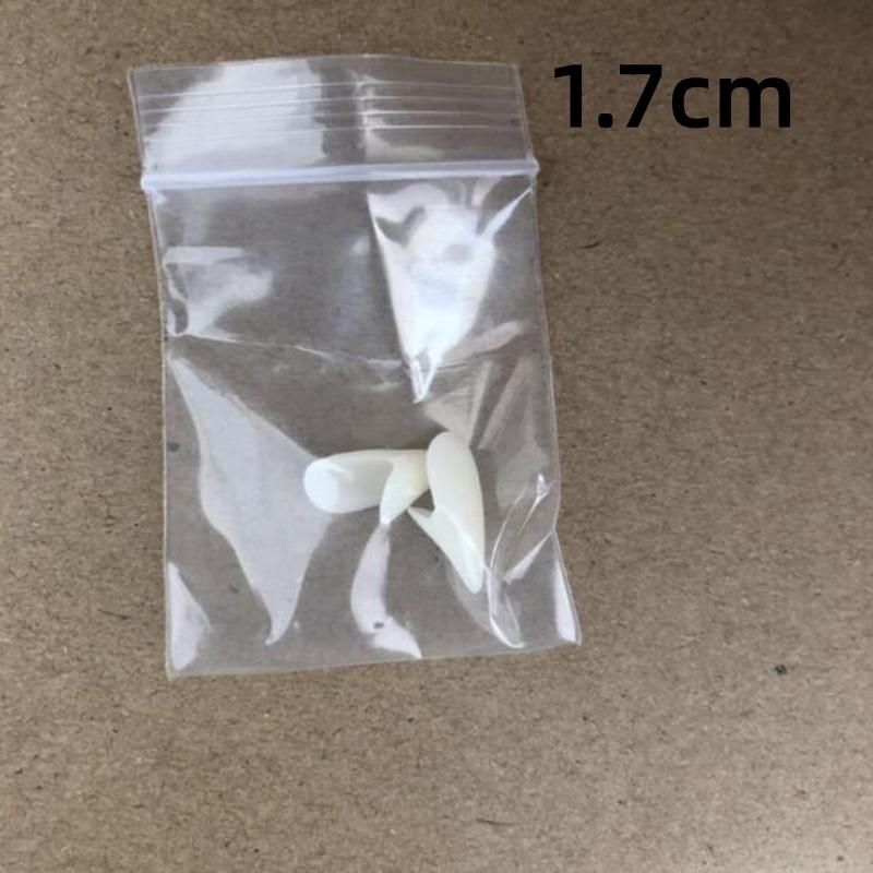 halloween party Fangs Decoration DIY Halloween Resin vampire teeth Props Horror 5g glue friends gifts Cosplay witch false fangs