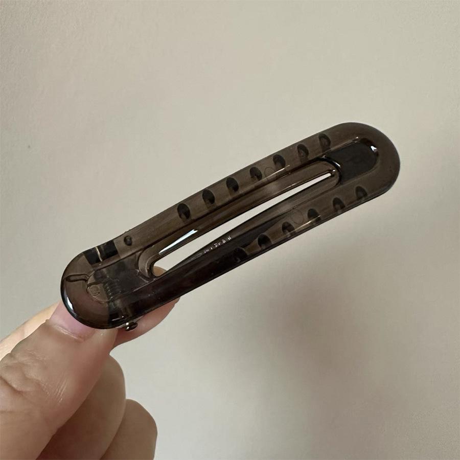 2 шт. Большие заколки для волос с леопардовым принтом, Зажимы-уточки, Нескользящий захват для укладки задней части головы, Женские модные заколки для волос