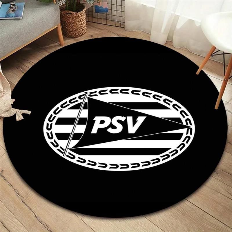 Круглый ковер Philips Sport Vereniging, Ковер для гостиной, спальни, дивана, игровой комнаты, Нескользящий коврик для пола
