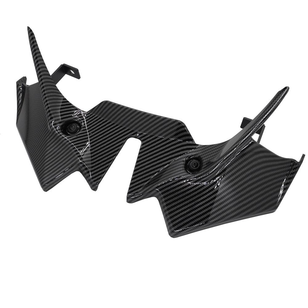 For Kawasaki Z650 Z 650 Z650 2020-2025 2025 Motorcycle Front Spoiler Wing Deflector Frontal Downforce Winglet Fairing Spoilers