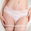 Женские летние тонкие новые сексуальные кружевные полупрозрачные сетчатые хлопковые трусики-треугольники