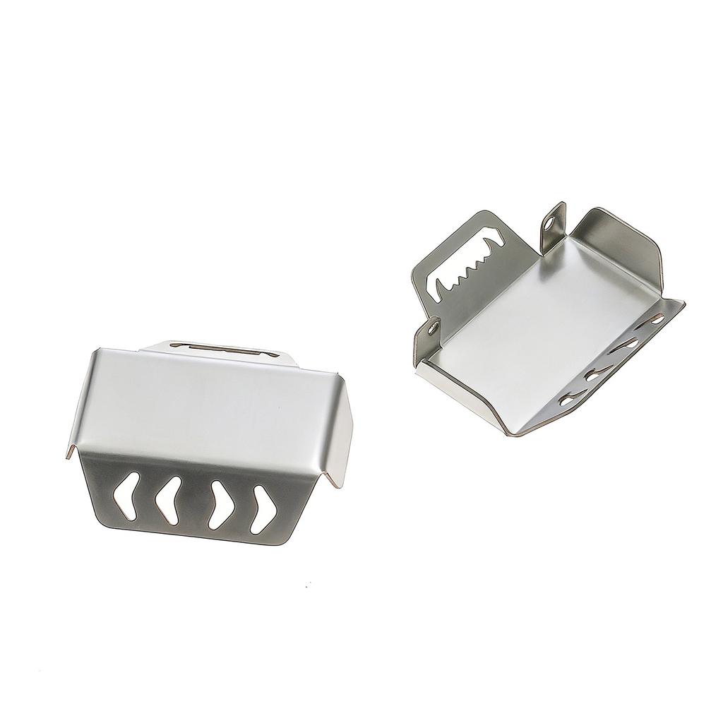 Stainless Steel Metal Bumper Chassis Armor Protection Skid Plate for LC79 1/10 86160 RC Car Upgrade OP Accessories