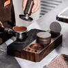 Coffee Tamper Station Multifuntional ABS Tamping Station Coffee Tamping Stand ABS Texture Present for Coffee Enthusiasts