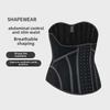 Three-Breasted 19-Bone Latex Waist and Abdomen Shaper Belt