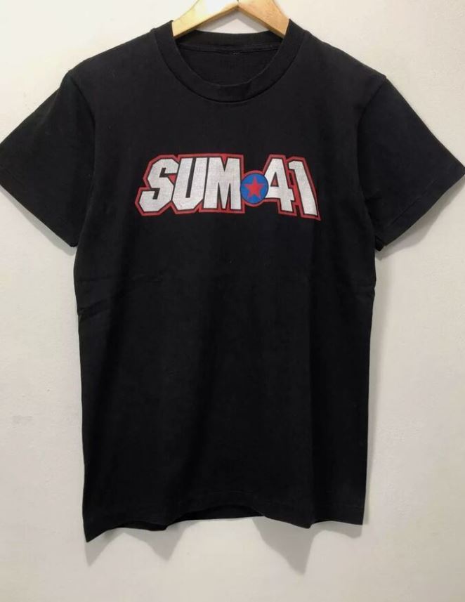 Футболка Sum 41 All Killer No Filler Полный Размер S5XL Унисекс Футболка
