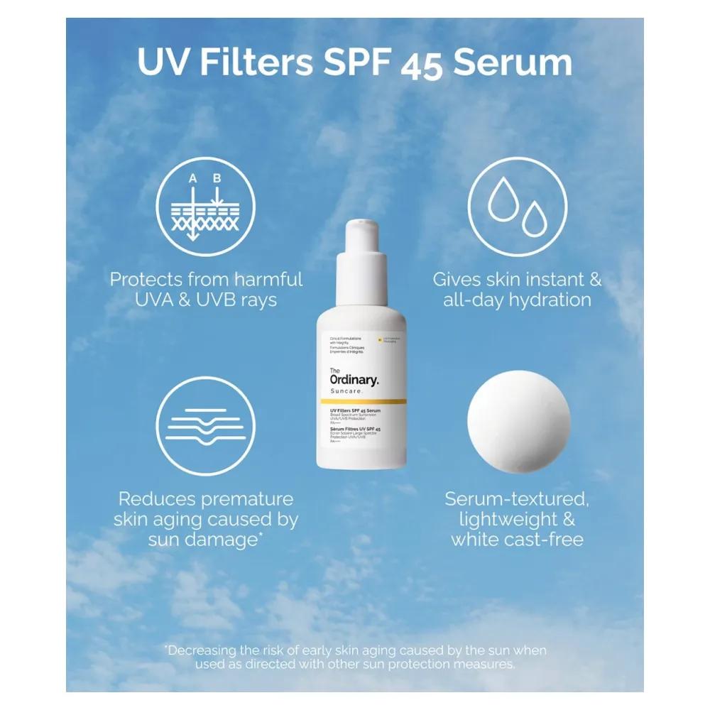 THE ORDINARY Солнечная сыворотка с УФ-фильтрами SPF45, 60 мл